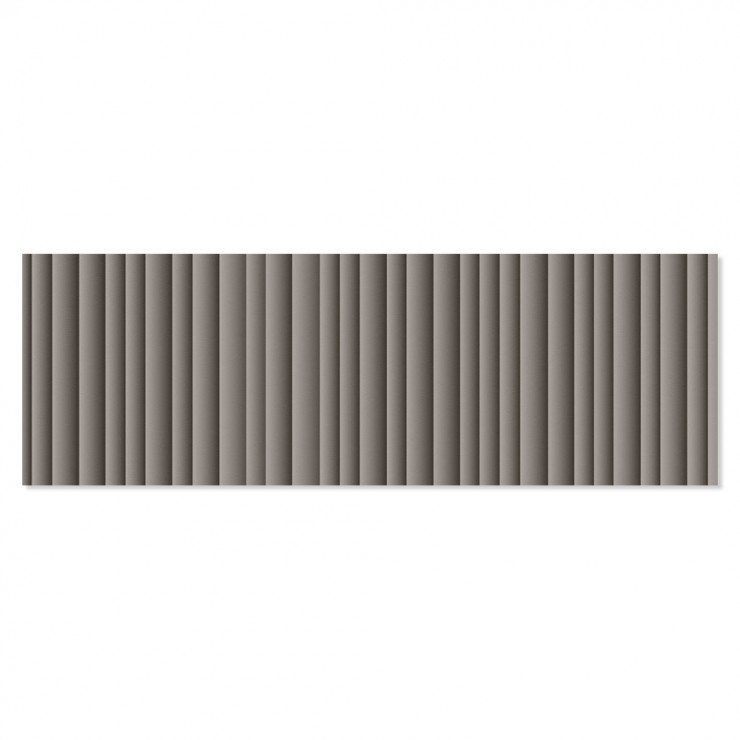 Klinker Braga Mörkgrå Relief Vertikalt 16x52 cm-0